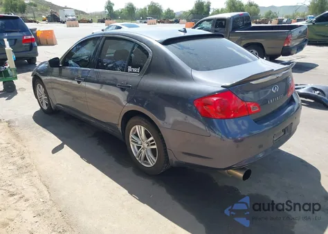 2012 Infiniti G37X z USA, uszkodzony, nr VIN JN1CV6AR4CM973574